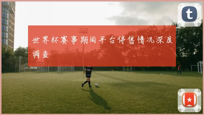 世界杯赛事期间平台停售情况深度调查